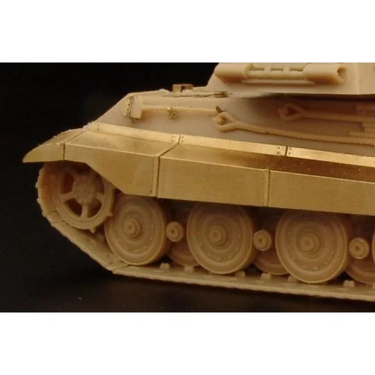 Tiger II Ausf B Königstiger“ fenders (Revel kit), 1/72 - Hauler HLH...