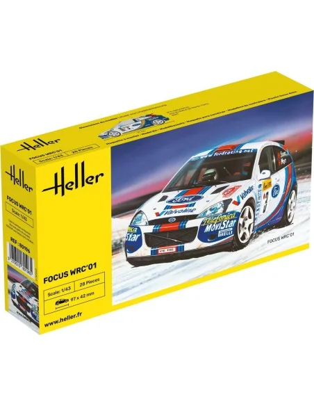 Focus WRC'01, 1/43 - Heller 80196