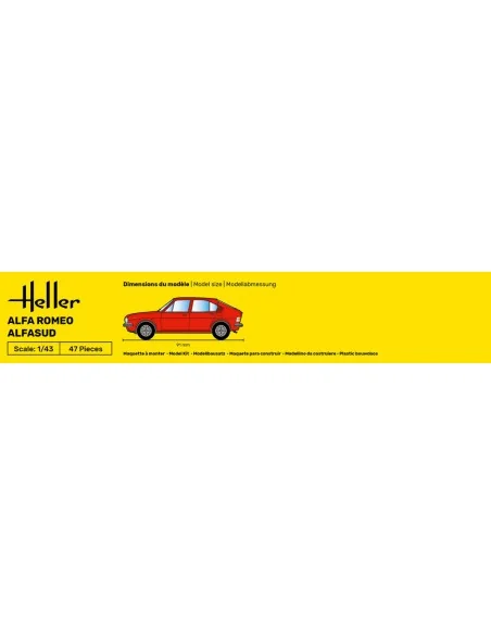 Alfa Romeo Alfasud, 1/43 - Heller 80182