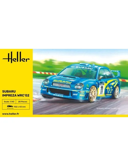 Impreza WRC'02, 1/43 - Heller 80199