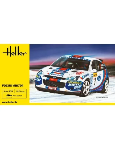 Focus WRC'01, 1/43 - Heller 80196