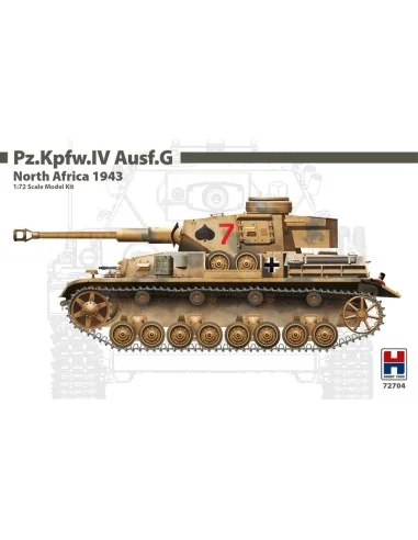Pz.Kpfw.IV Ausf.G North Africa 1943, 1/72 - Hobby 2000 72704