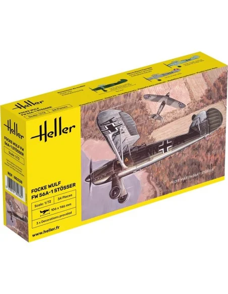 Focke Wulf FW 56A-1 Stösser, 1/72 - Heller 80238