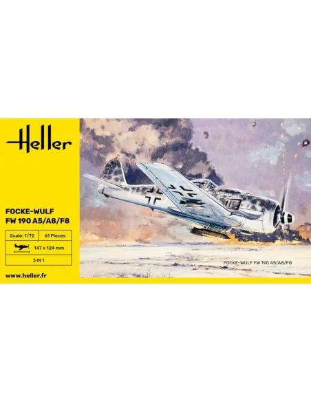 FW 190 A5/A8/F8, 1/72 - Heller 80235
