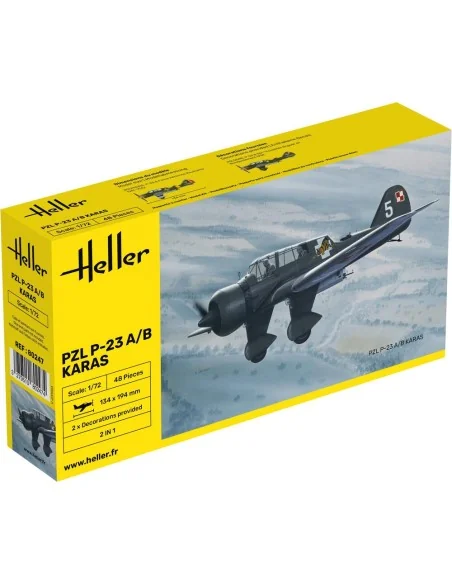 PZL 23 Karas, 1/72 - Heller 80247