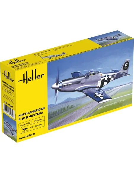 P-51 Mustang, 1/72 - Heller 80268