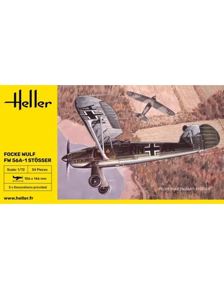 Focke Wulf FW 56A-1 Stösser, 1/72 - Heller 80238