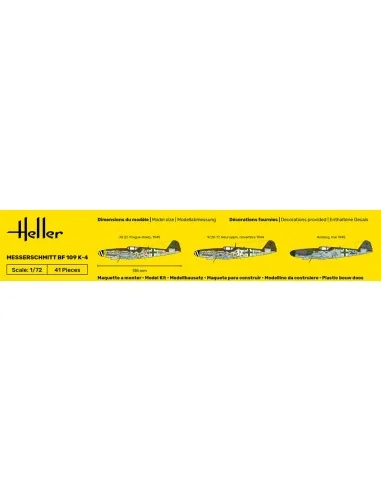 Messerschmitt Bf 109 K-4, 1/72 - Heller 80229