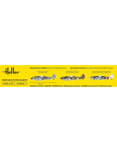 FW 190 A5/A8/F8, 1/72 - Heller 80235