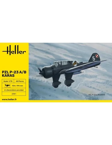 PZL 23 Karas, 1/72 - Heller 80247