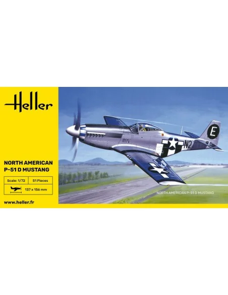 P-51 Mustang, 1/72 - Heller 80268