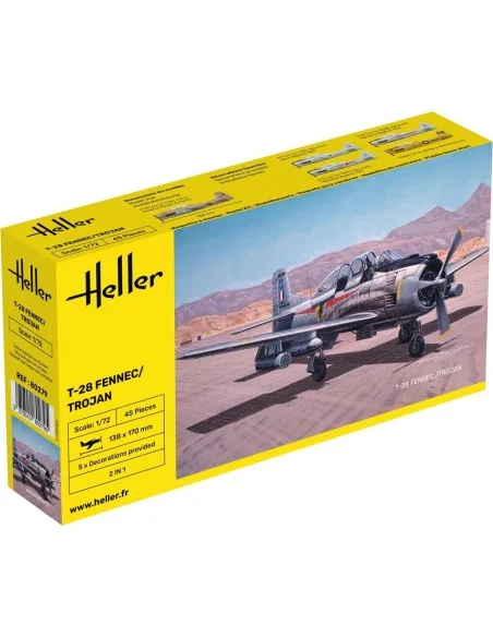 T-28 Fennec / Trojan, 1/72 - Heller 80279