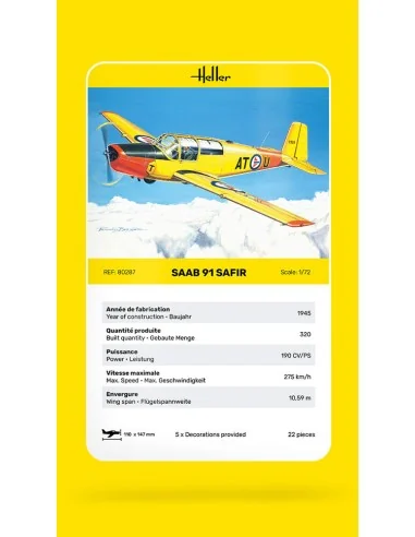 SAFIR 91, 1/72 - Heller 80287