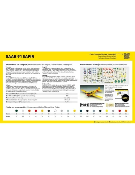 SAFIR 91, 1/72 - Heller 80287