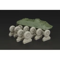 BTR-60 Wheels (ACE, ICM, S-model), 1/72 - Hauler HLH72061