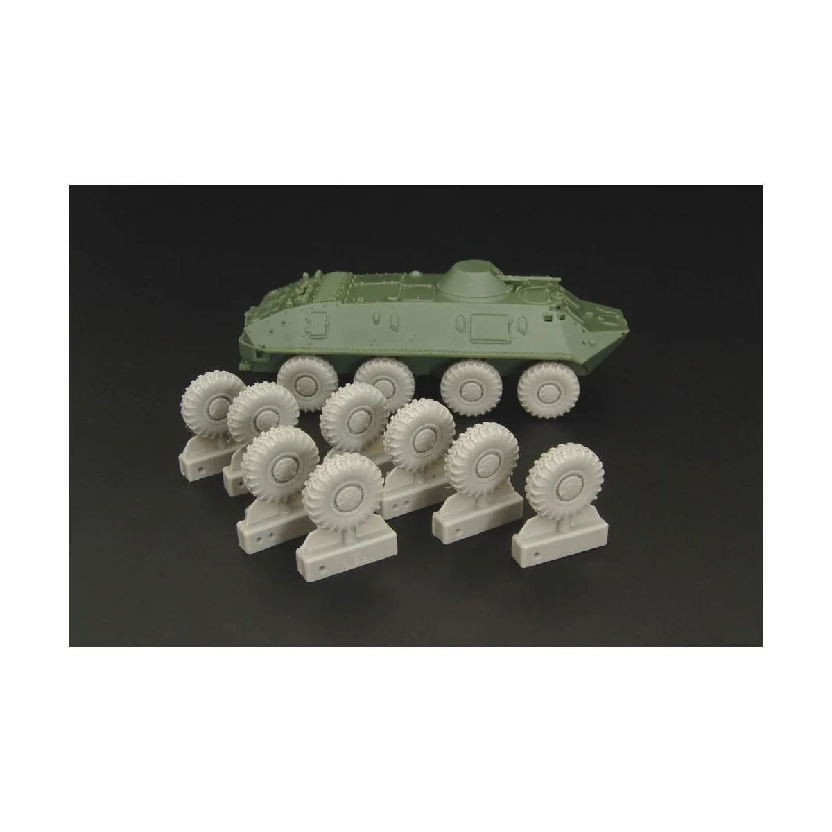 BTR-60 Wheels (ACE, ICM, S-model), 1/72 - Hauler HLH72061