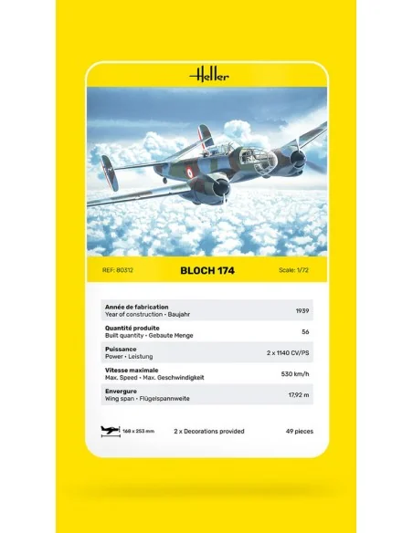 Bloch 174, 1/72 - Heller 80312