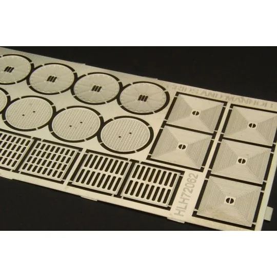 Grills and manholes, 1/72 - Hauler HLH72062