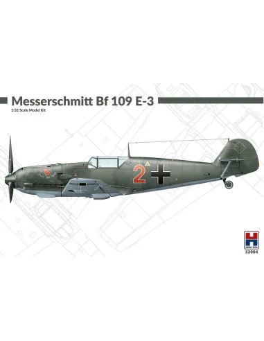 Messerschmitt Bf 109 E-3, 1/32 - Hobby 2000 32004