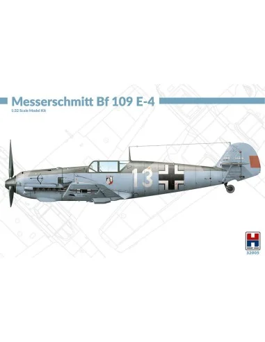 Messerschmitt Bf 109 E-4, 1/32 - Hobby 2000 32005