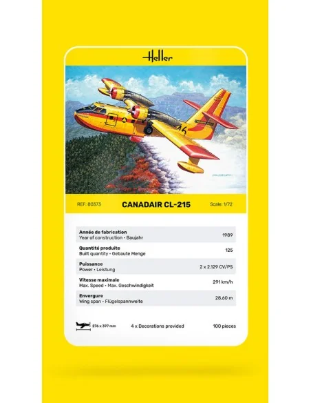 Canadair CL-215, 1/72 - Heller 80373