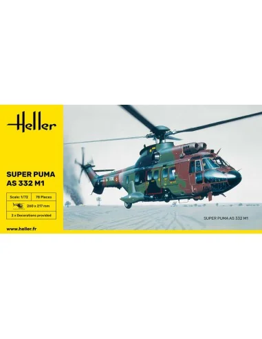 Super Puma AS 332 M1, 1/72 - Heller 80367