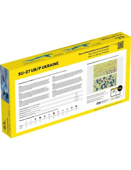 SU-27 UB/P Ukraine, 1/72 - Heller 80371