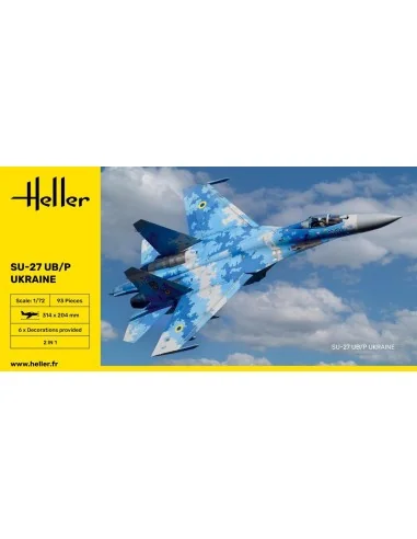 SU-27 UB/P Ukraine, 1/72 - Heller 80371