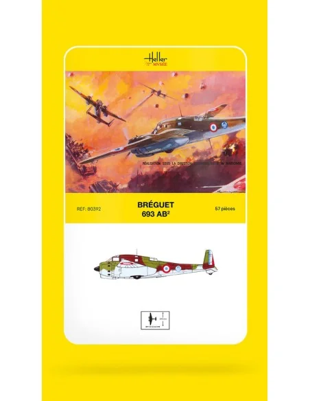 Breguet 693/2 - Heller Museum, 1/72 - Heller 80392