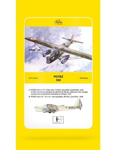 Potez 540 - Heller Museum, 1/72 - Heller 80395