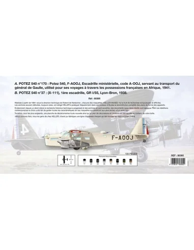 Potez 540 - Heller Museum, 1/72 - Heller 80395