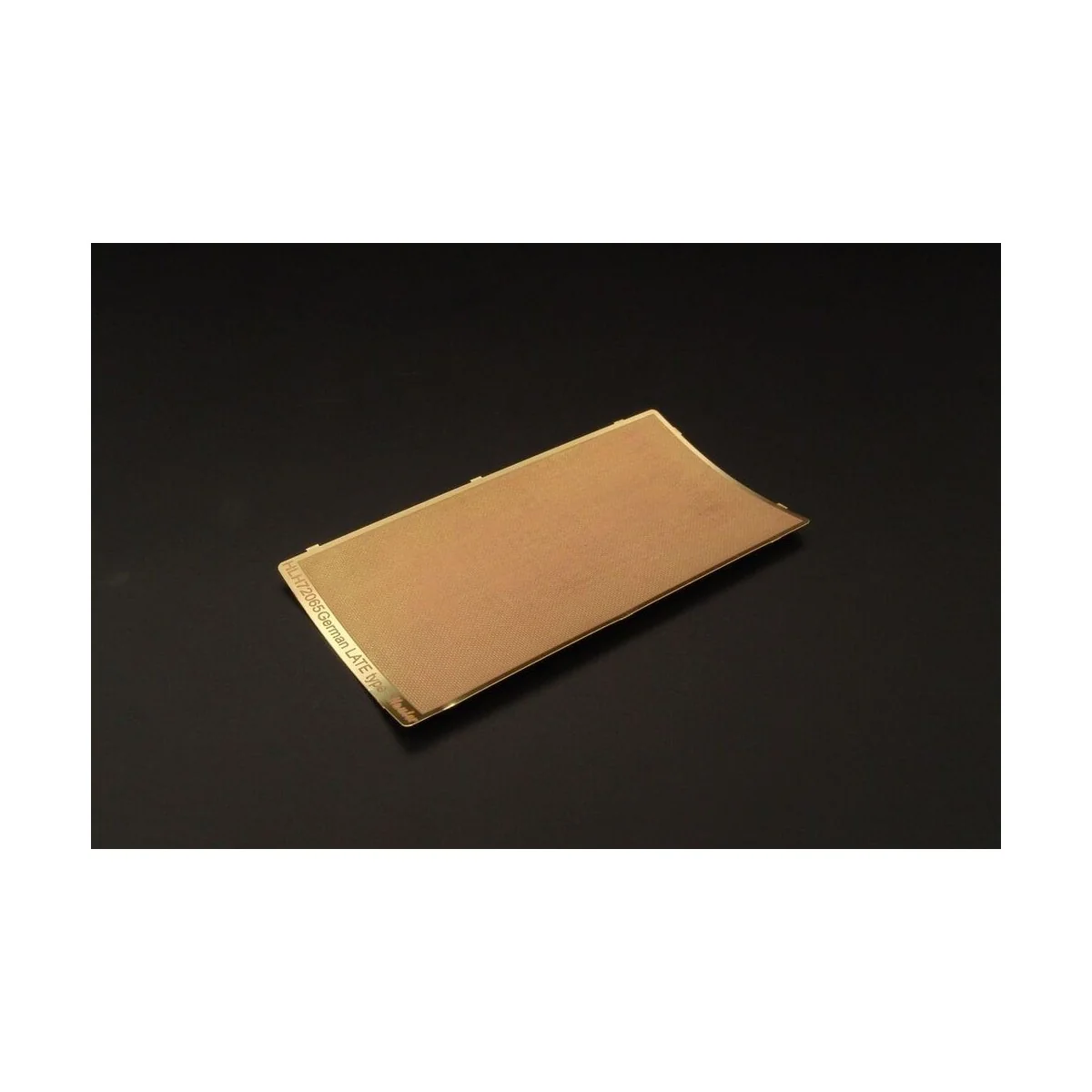 Engraved plate-GERMAN LATE type, 1/72 - Hauler HLH72065