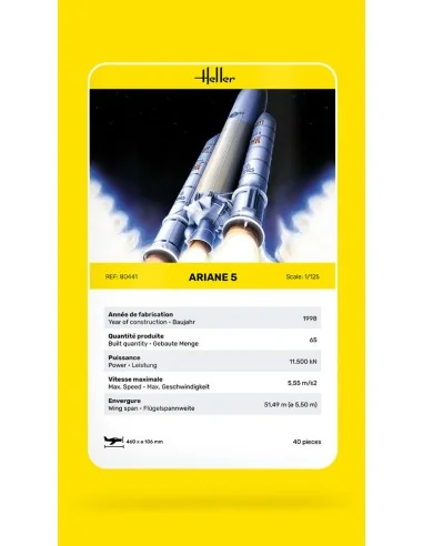 Ariane 5, 1/125 - Heller 80441