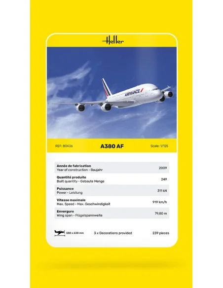 A 380 AF, 1/125 - Heller 80436