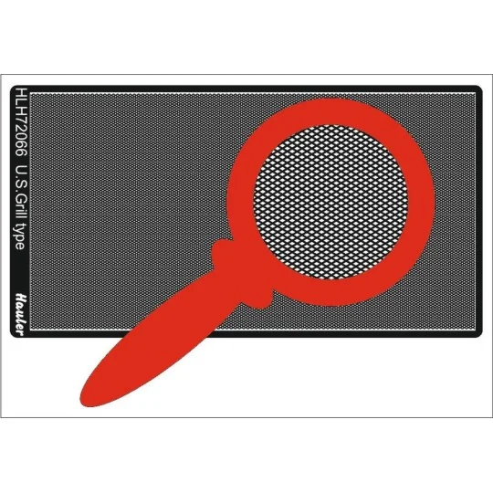 Engraved plate-U S GRILL type, 1/72 - Hauler HLH72066