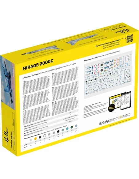 Mirage 2000 C, 1/48 - Heller 80426
