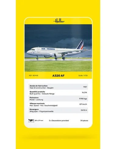 A320 AF, 1/125 - Heller 80448