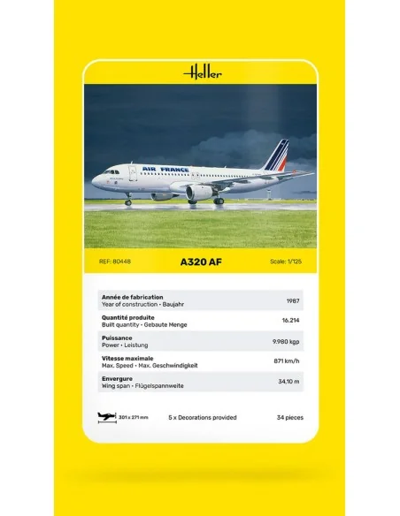 A320 AF, 1/125 - Heller 80448