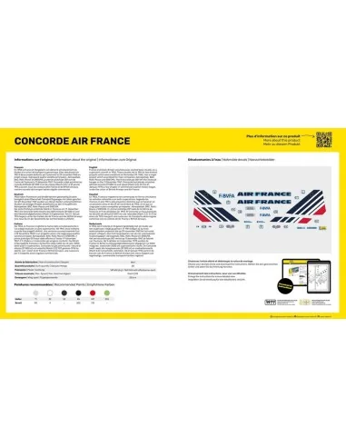 Concorde AF, 1/125 - Heller 80445