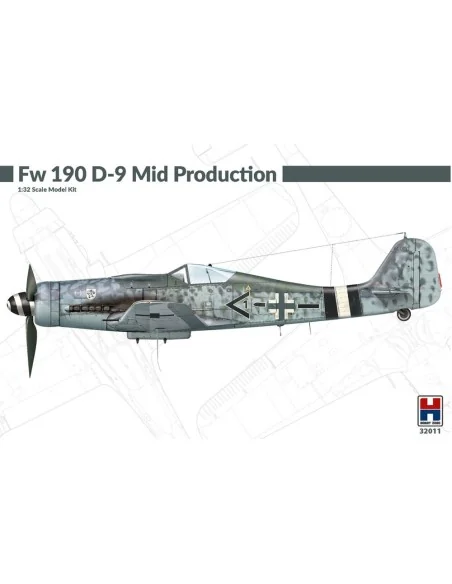 Fw 190 D-9 Mid Production, 1/32 - Hobby 2000 32011