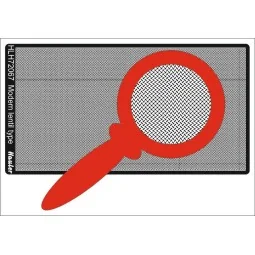 Engraved plate-MODERN LENTIL type - Hauler HLH72067