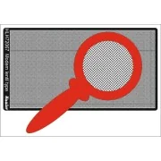 Engraved plate-MODERN LENTIL type - Hauler HLH72067