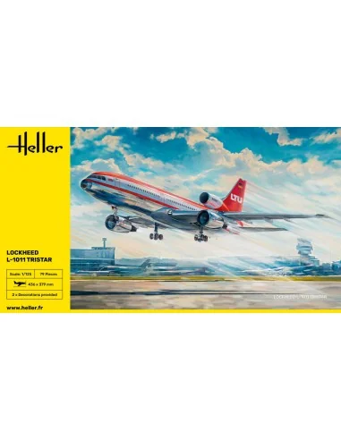 Lockheed L-1011 Tristar, 1/125 - Heller 80451