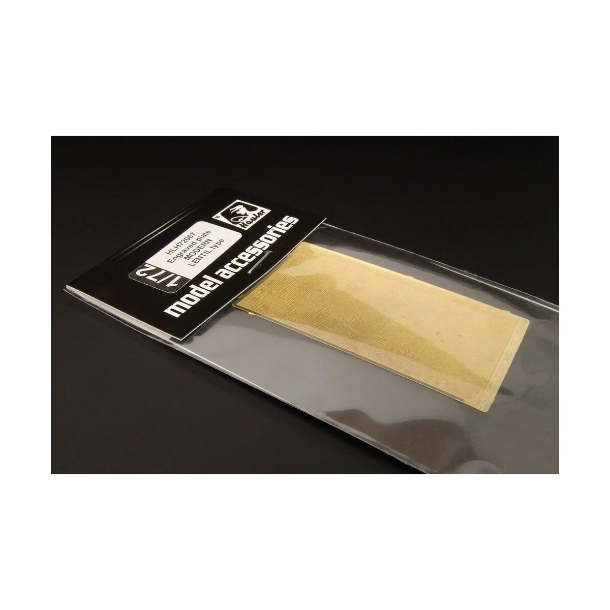 Engraved plate-MODERN LENTIL type, 1/72 - Hauler HLH72067