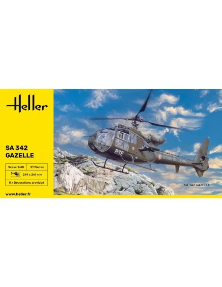SA 342 Gazelle, 1/48 - Heller 80486