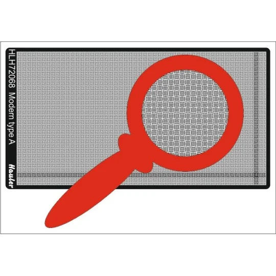 Engraved plate-MODERN A type - Hauler HLH72068