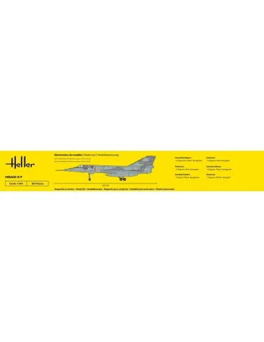 Mirage IV P, 1/48 - Heller 80493