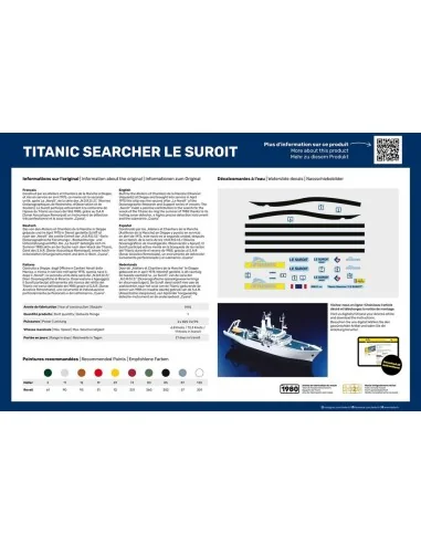 Titanic Searcher "Le Suroit", 1/200 - Heller 80615