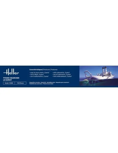 Titanic Searcher "Le Suroit", 1/200 - Heller 80615