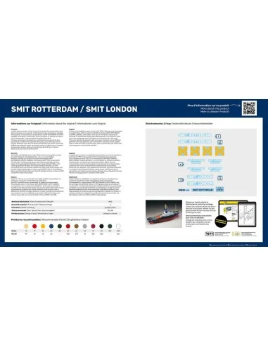 Smit Rotterdam / Smit London, 1/200 - Heller 80620